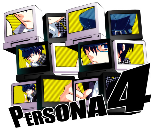 mgk968, shirogane naoto, atlus, persona, persona 4, 1girl, androgynous, blue eyes, blue hair, female focus, glasses, hat, newsboy cap, reverse trap, short hair, solo, television
