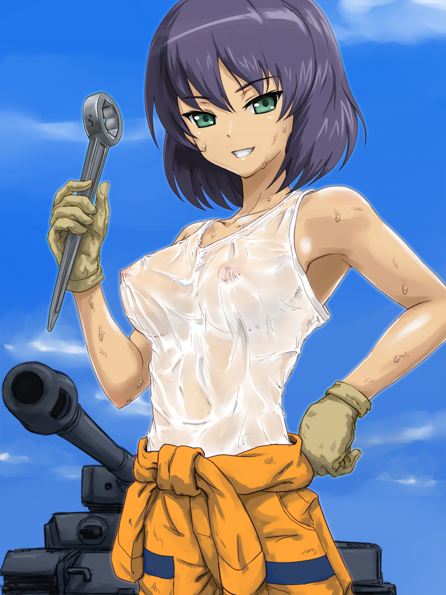 Rule34 – If it exists, there is porn of it / rasukaru, hoshino (girls und panzer) / 224530