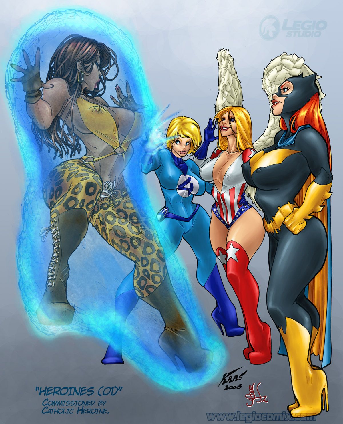 Rule34 – If it exists, there is porn of it / fabalex, kras, krashzone, legio, barbara gordon, batgirl, sue storm / 224972
