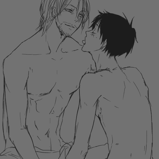 Rule34 – If it exists, there is porn of it / monkey d luffy, shanks / 225179