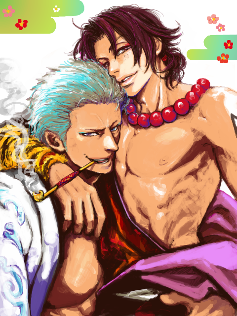 Rule34 – If it exists, there is porn of it / portgas d ace, smoker (one piece) / 225329