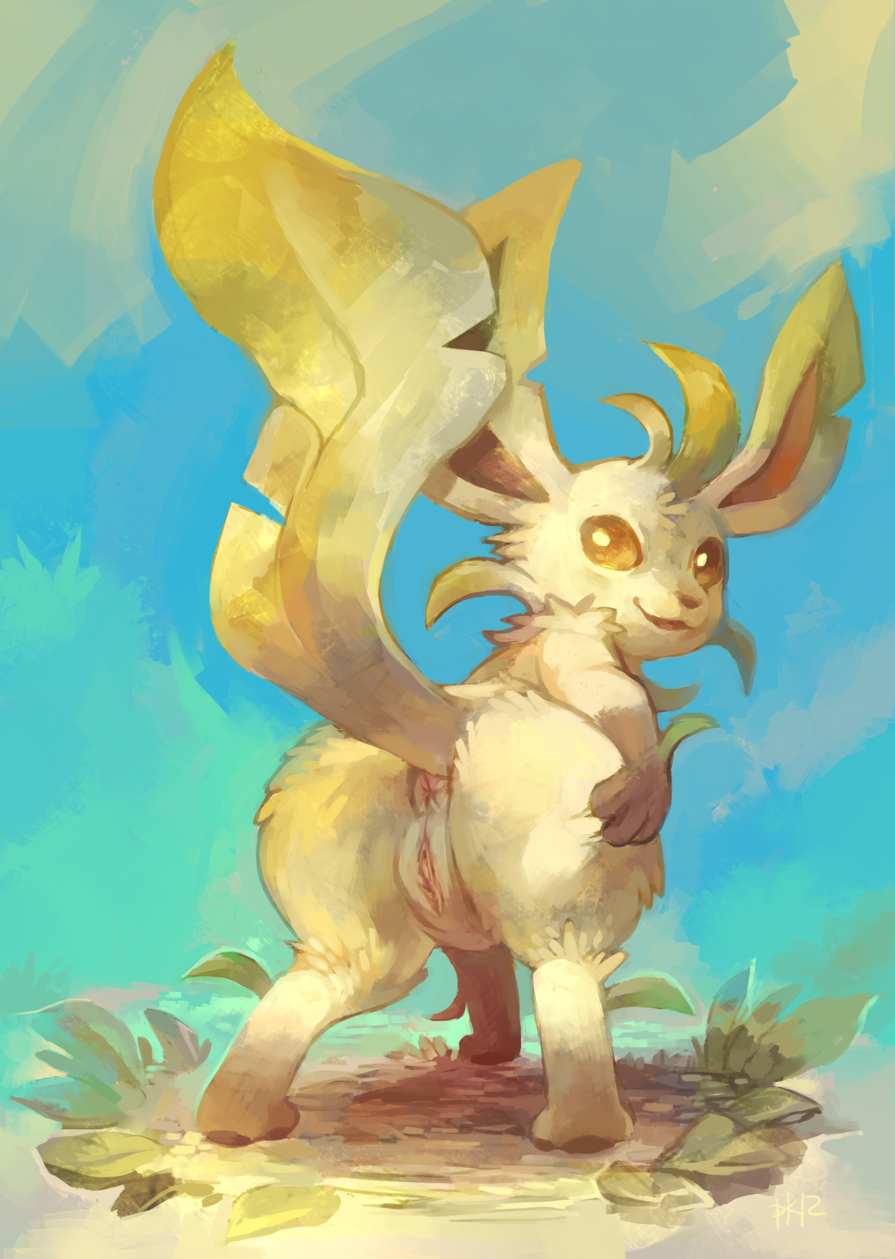 Rule34 – If it exists, there is porn of it / purplekecleon, leafeon / 225370