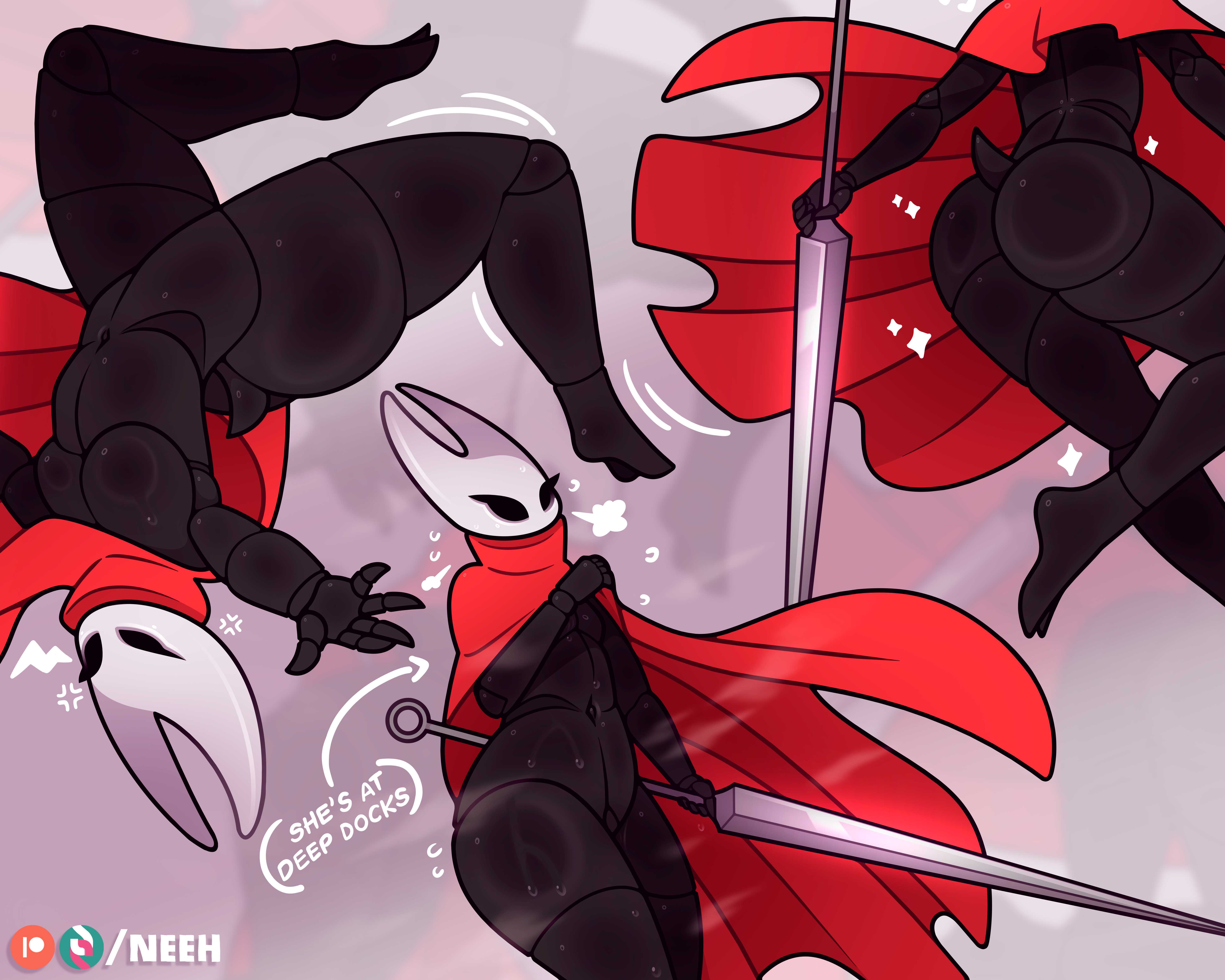 Rule34 – If it exists, there is porn of it / flip, hornet (hollow knight) / 8681103