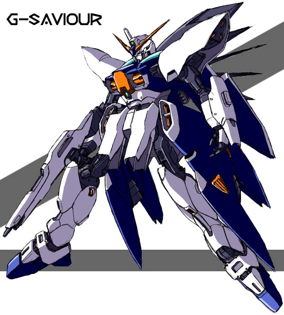 kappa yoshimi, g-saviour gundam, gundam, gundam g-saviour, beam rifle, energy gun, gun, mecha, no humans, robot, solo, weapon