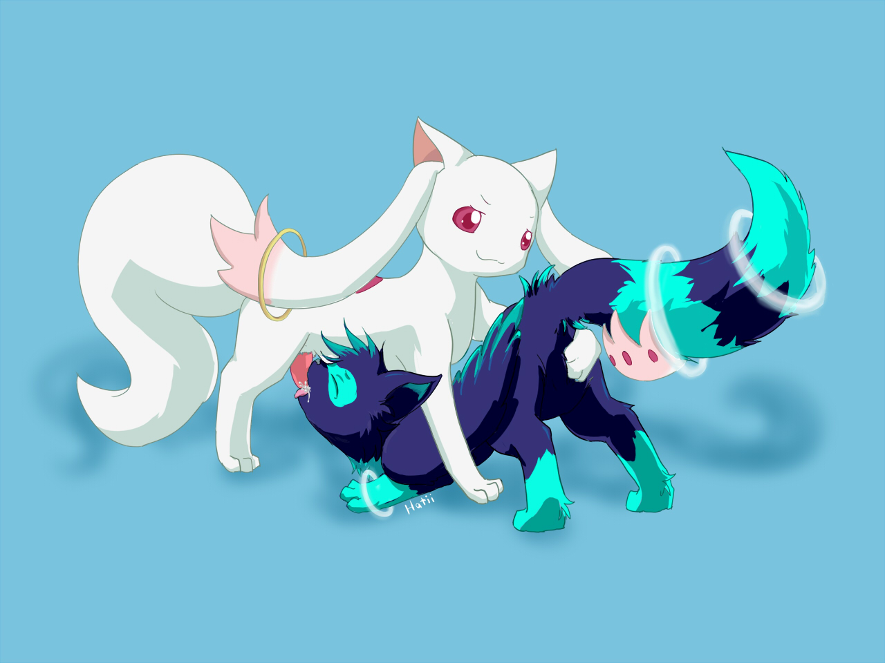 Rule34 – If it exists, there is porn of it / kyuubee, lunamew / 225715