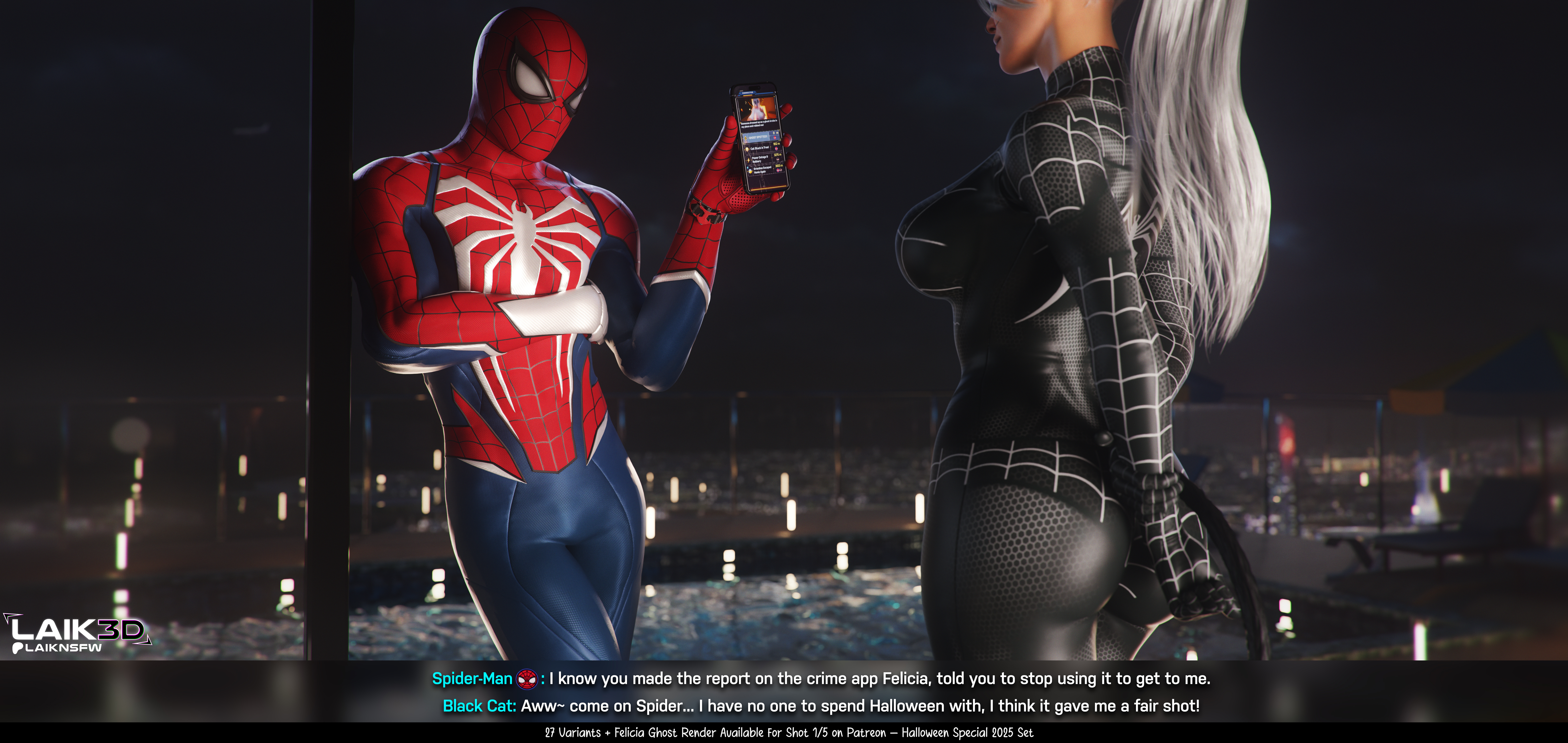 Rule34 – If it exists, there is porn of it / black cat (marvel) / 8681261