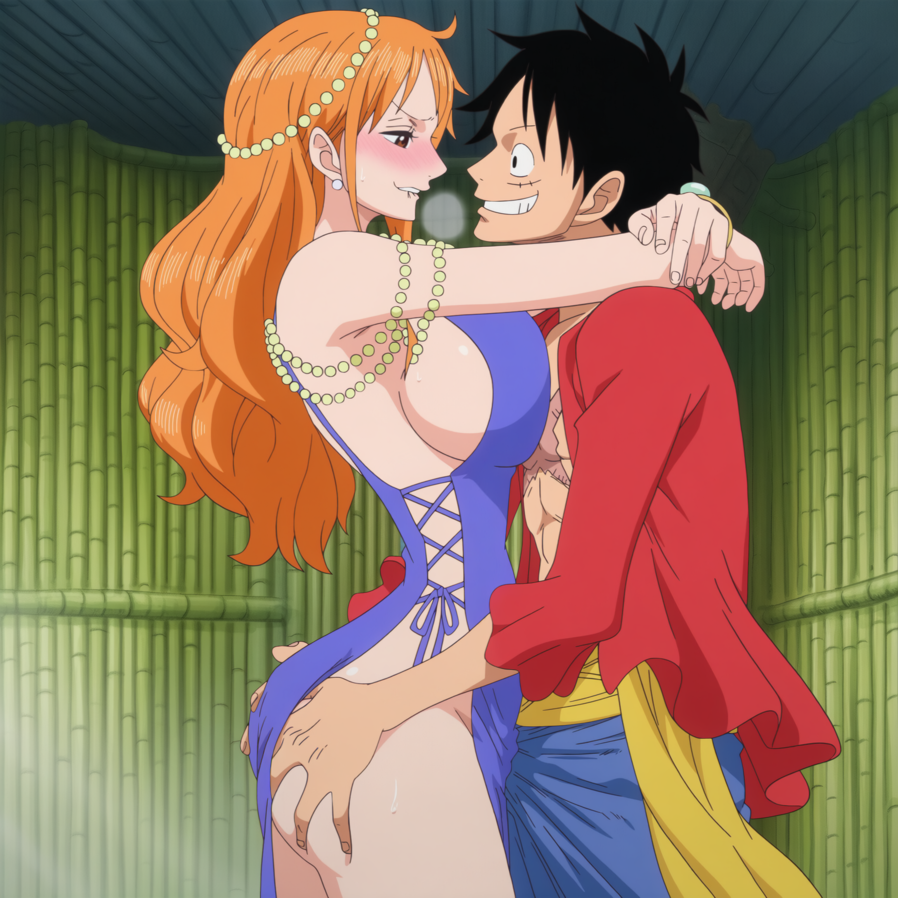 Rule34 – If it exists, there is porn of it / monkey d luffy, nami (one piece) / 8681245