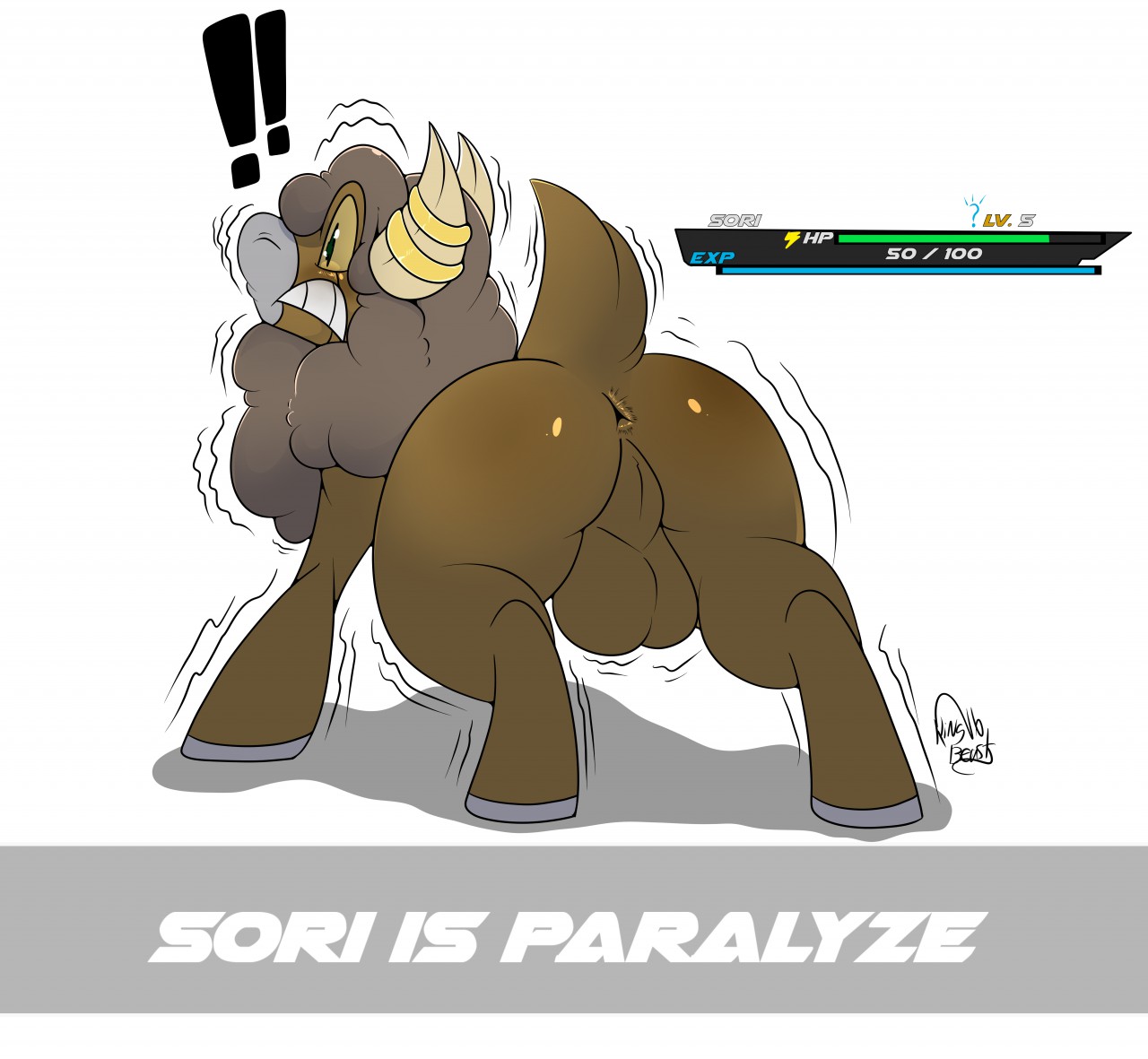 Rule34 – If it exists, there is porn of it / kingbeast, bouffalant / 226075