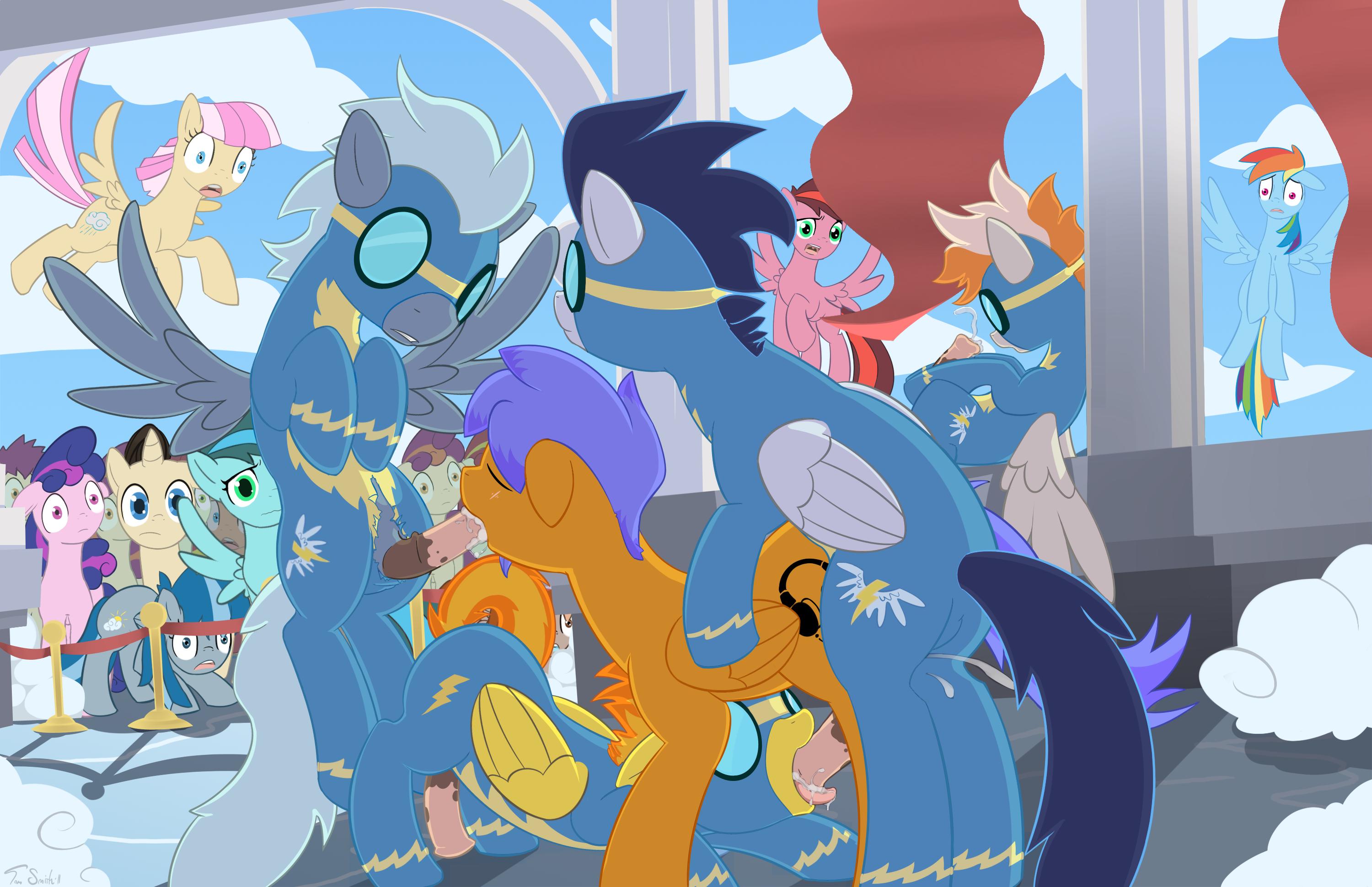 Rule34 – If it exists, there is porn of it / tom smith, firestreak (mlp), fleetfoot (mlp), rainbow dash (mlp), soarin (mlp), spitfire (mlp), wonderbolts (mlp) / 226696