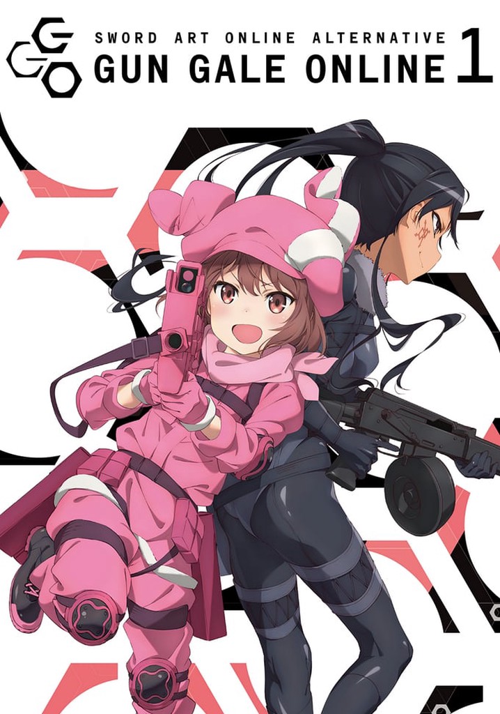 pitohui (sao), sword art online, sword art online alternative: gun gale online, official art, source request, tagme, 2girls, ass, bodysuit, multiple girls, ponytail