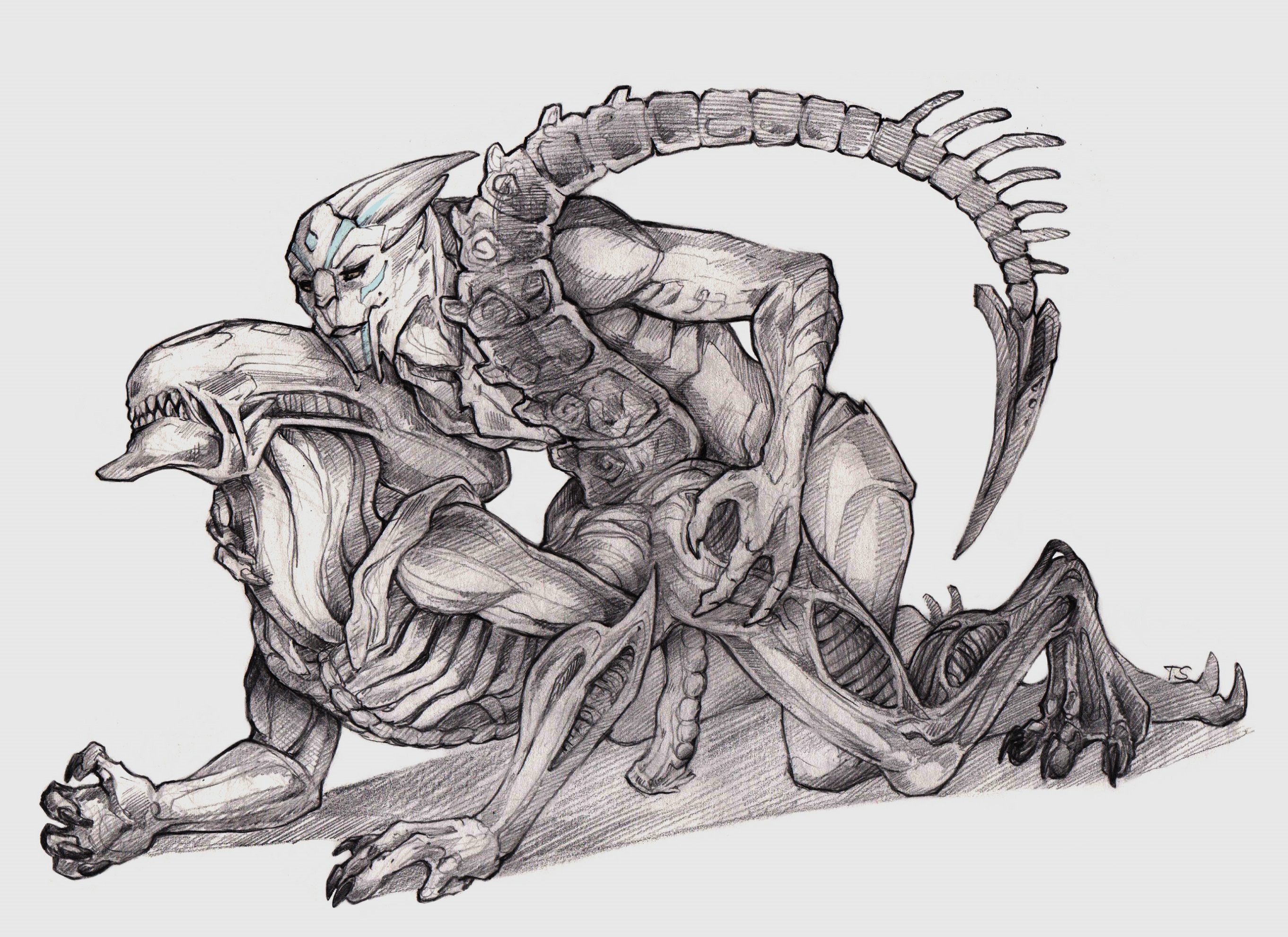 Rule34 – If it exists, there is porn of it / neverneverland, turian, xenomorph / 226851