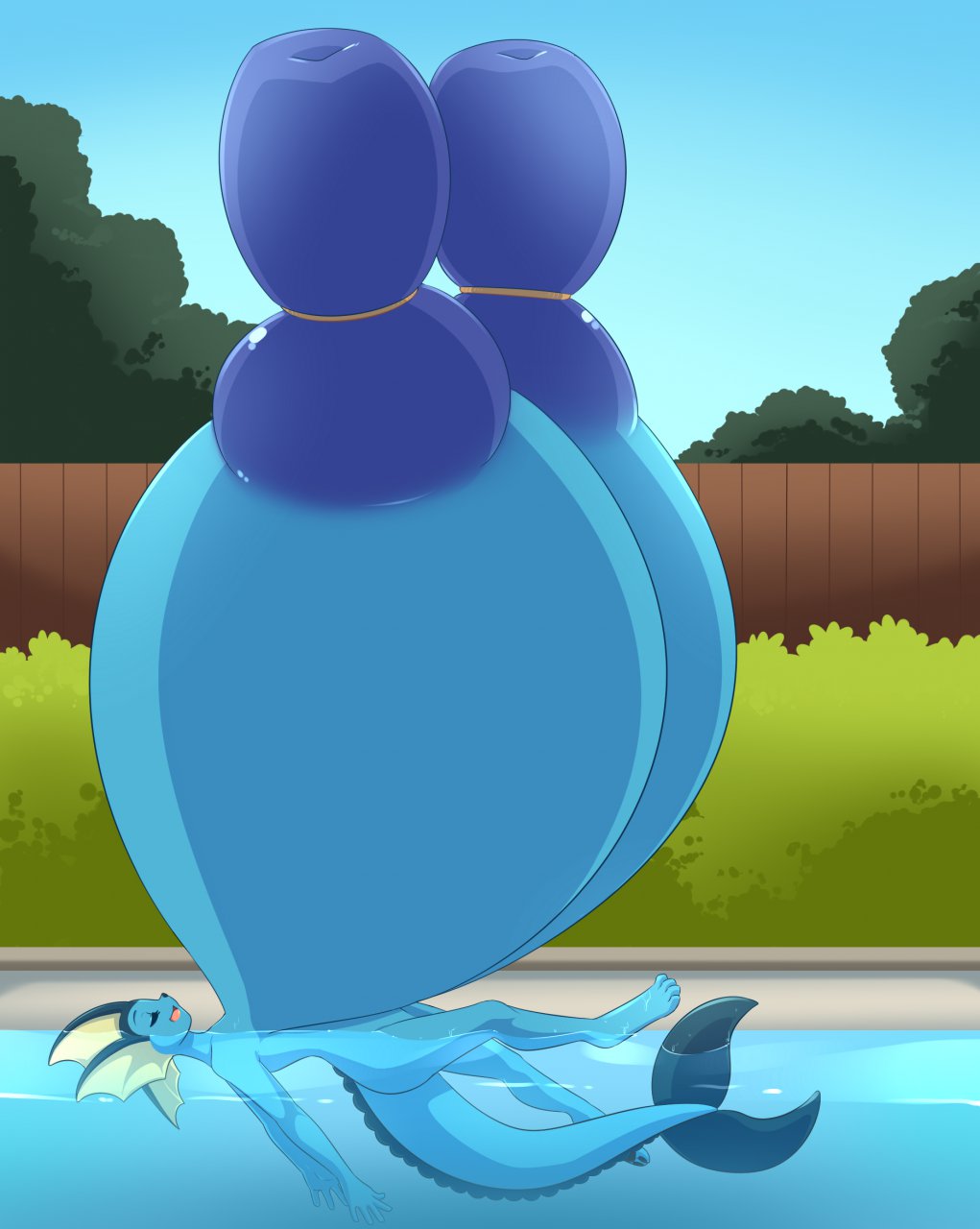 Rule34 – If it exists, there is porn of it / spazzykoneko, eeveelution, vaporeon / 227084
