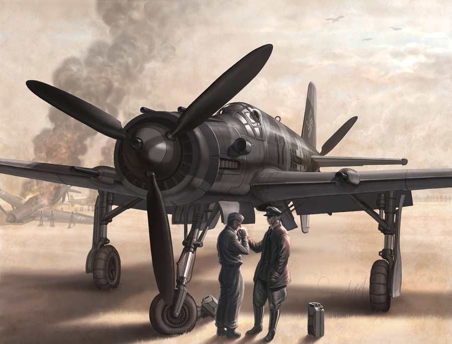 same (112744), same (carcharodon), do 335, original, uniform, 2boys, aircraft, airplane, crash, fire, germany, luftwaffe, male focus, military vehicle, multiple boys, pilot, propeller fighter, realistic, smoke, swastika, vehicle focus, wehrmacht, world war ii, wreckage