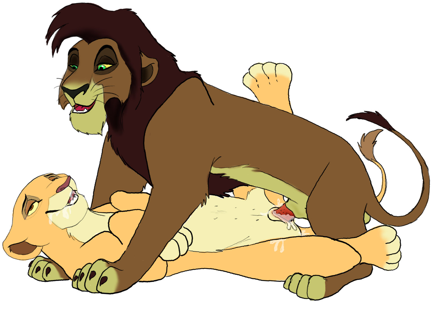 Rule34 – If it exists, there is porn of it / wunderpawz, kiara, kovu / 227228