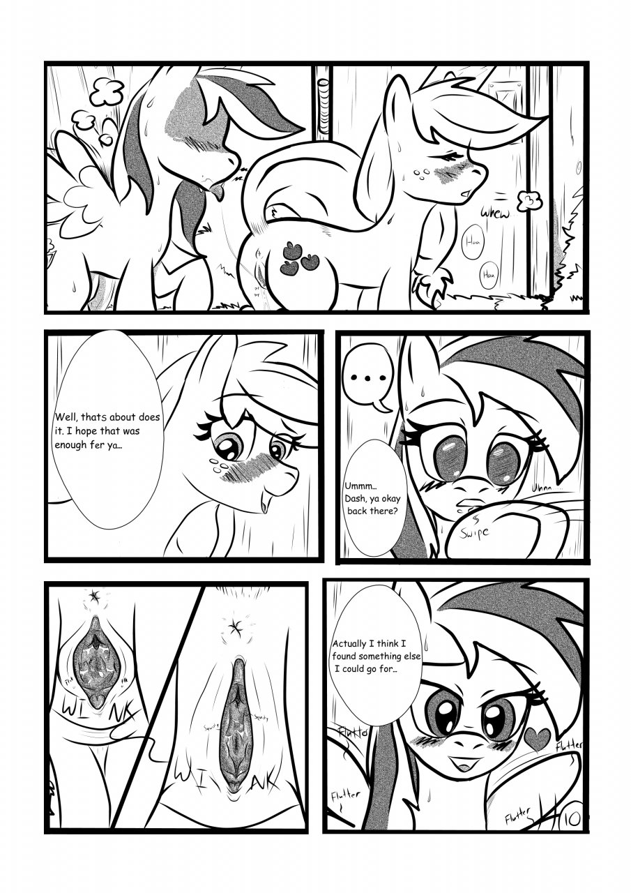 Rule34 – If it exists, there is porn of it / kyokimute, applejack (mlp), rainbow dash (mlp) / 227786