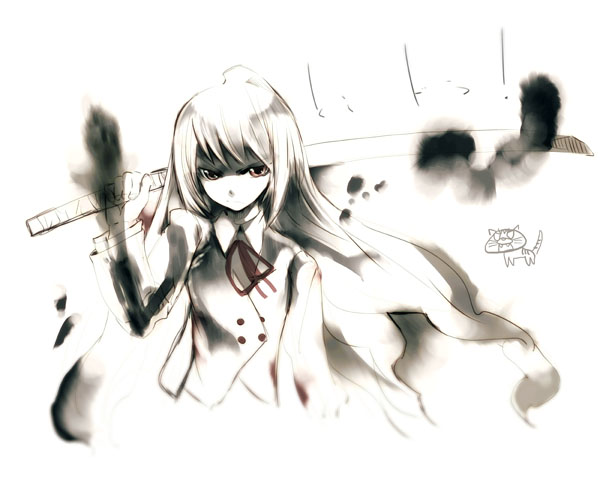 kei (keigarou), aisaka taiga, toradora!, 00s, bokken, solo, sword, weapon, wooden sword