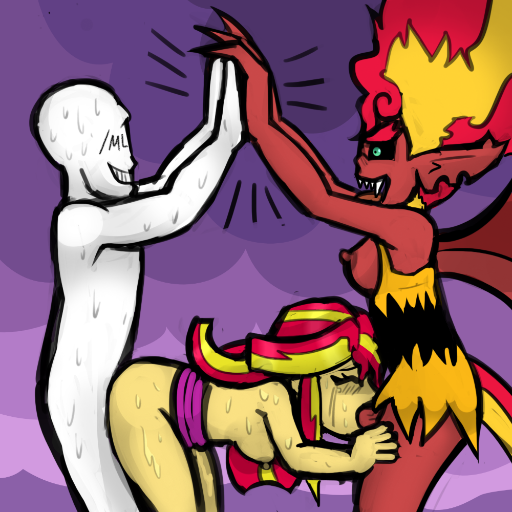 Rule34 – If it exists, there is porn of it / /mlp/, sunset shimmer / 227945