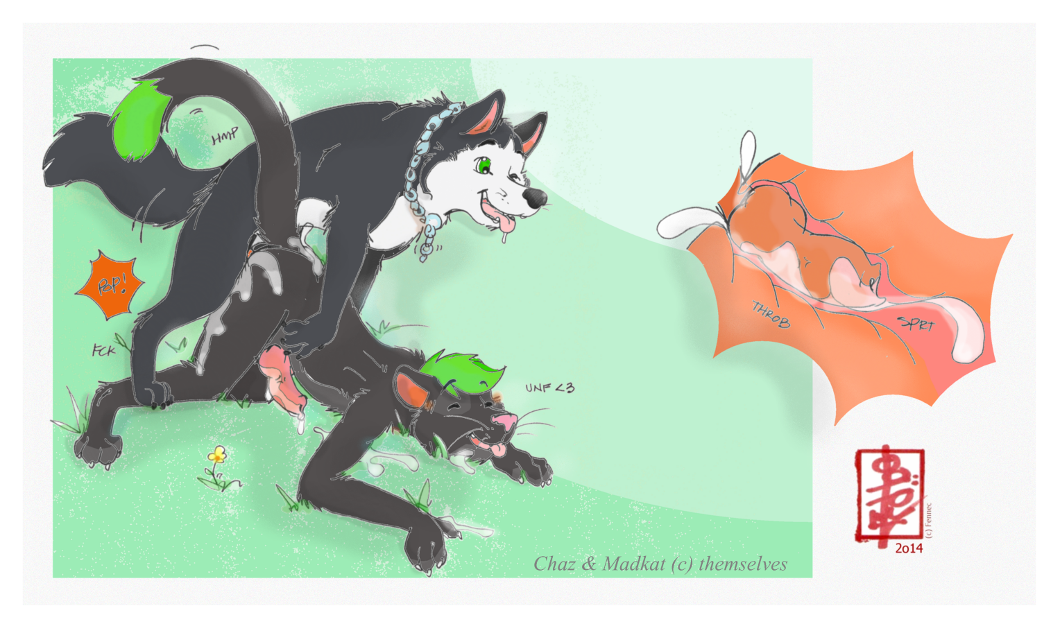 Rule34 – If it exists, there is porn of it / chazwolf, madkat / 227970