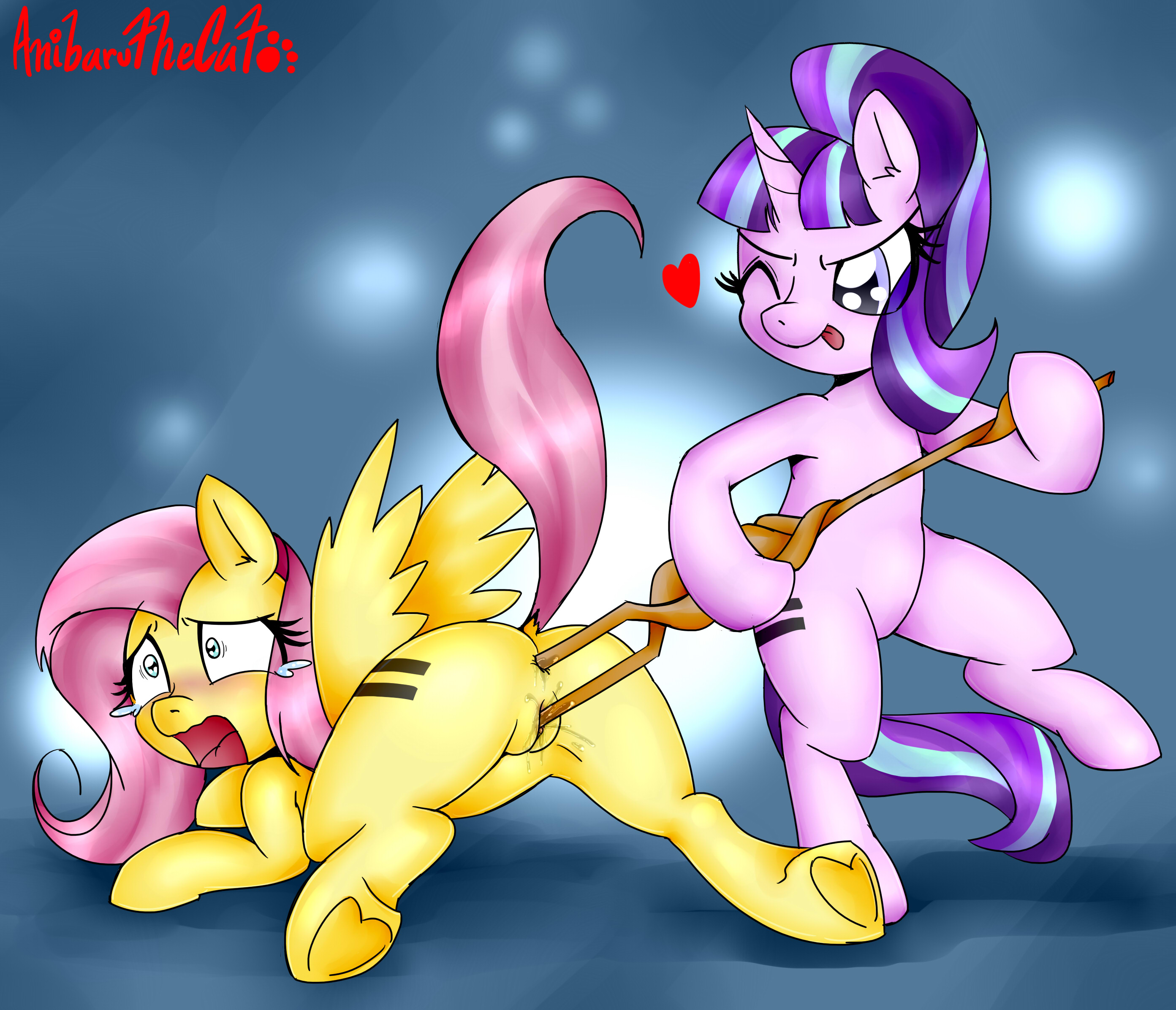 Rule34 – If it exists, there is porn of it / anibaruthecat, fluttershy (mlp), starlight glimmer / 228685