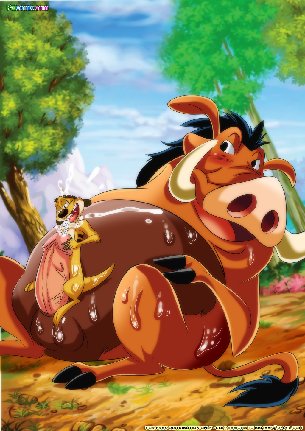 Rule34 – If it exists, there is porn of it / bbmbbf, pumbaa, timon / 228748