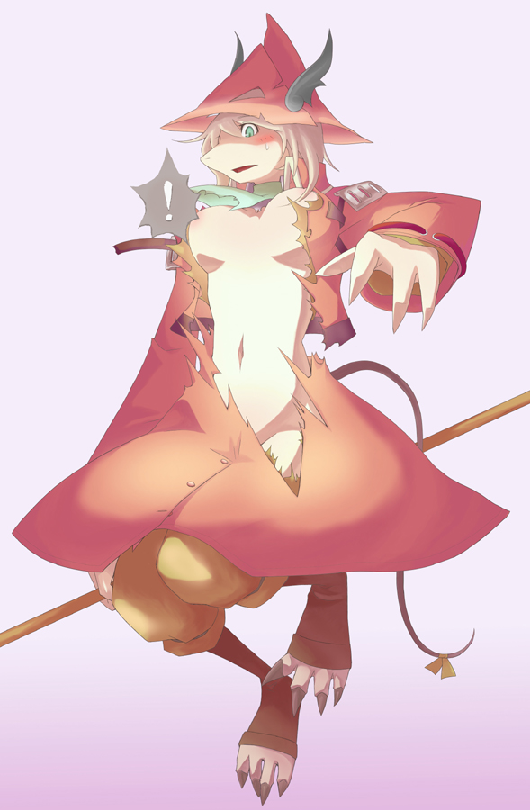 dragoon (final fantasy), freya crescent, final fantasy, final fantasy ix, 00s, blush, breasts, tail, torn clothes