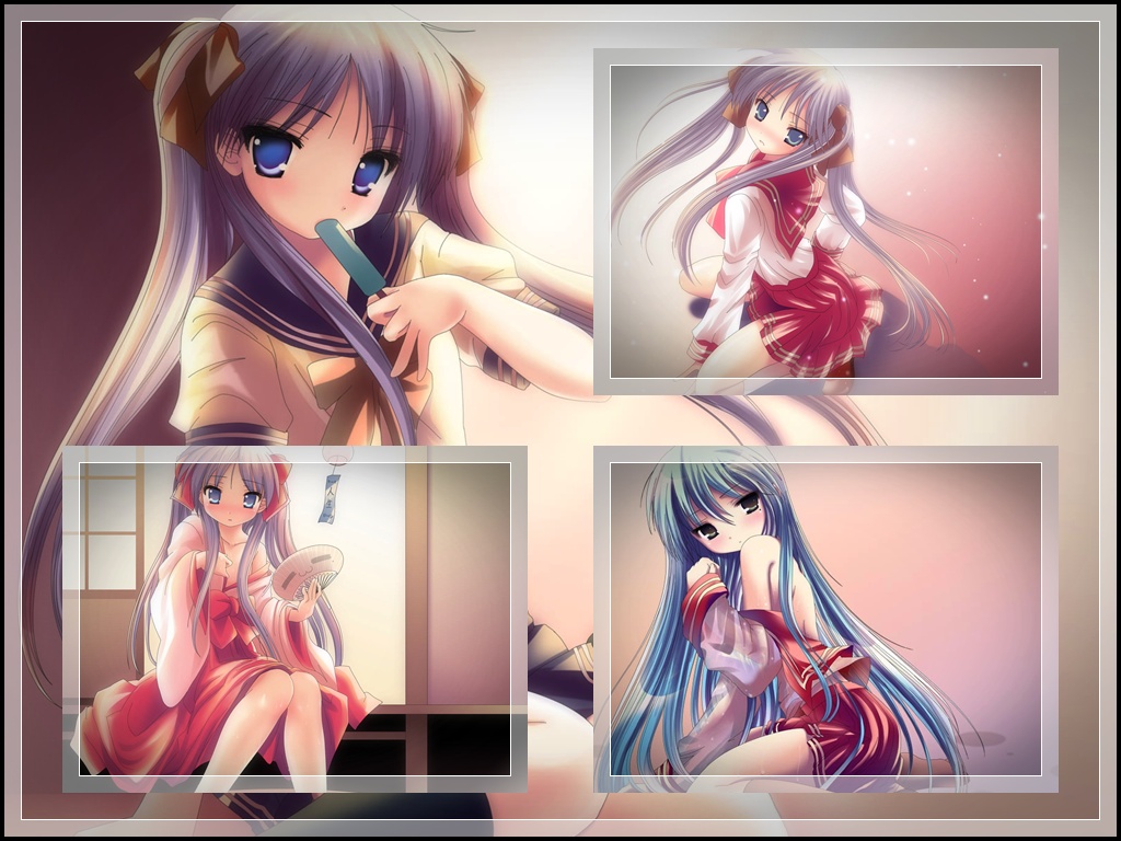 hiiragi kagami, izumi konata, lucky star, tagme, 00s