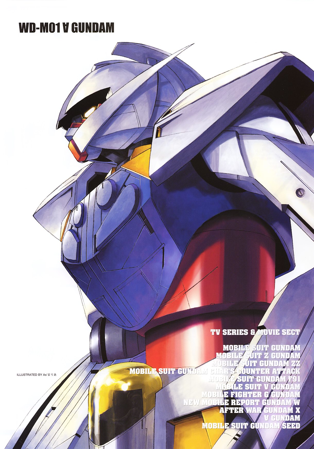 turn a gundam (mobile suit), gundam, turn a gundam, highres, armor, helmet, machinery, mecha, no humans, robot, weapon