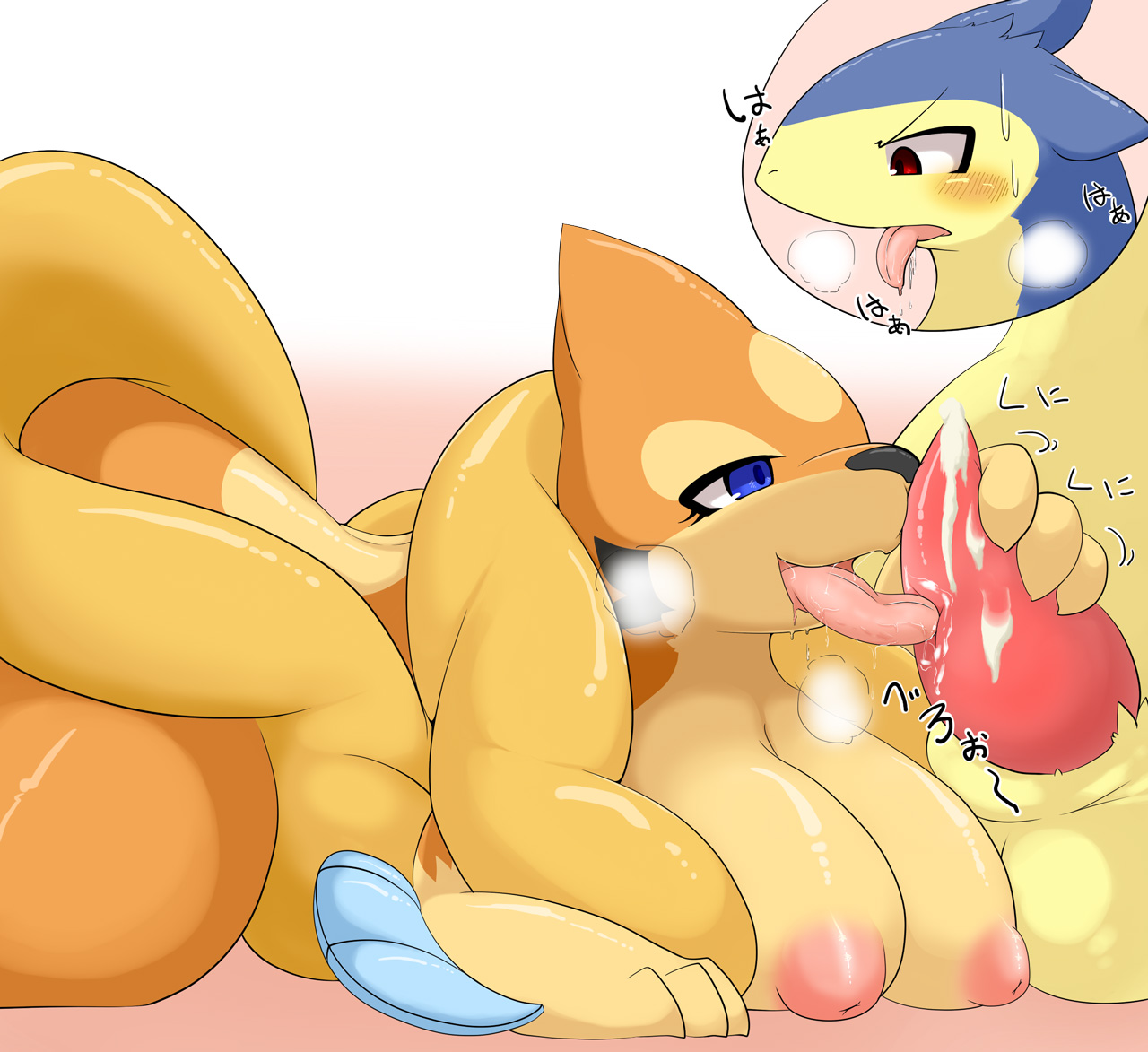 Rule34 – If it exists, there is porn of it / floatzel, typhlosion / 229571