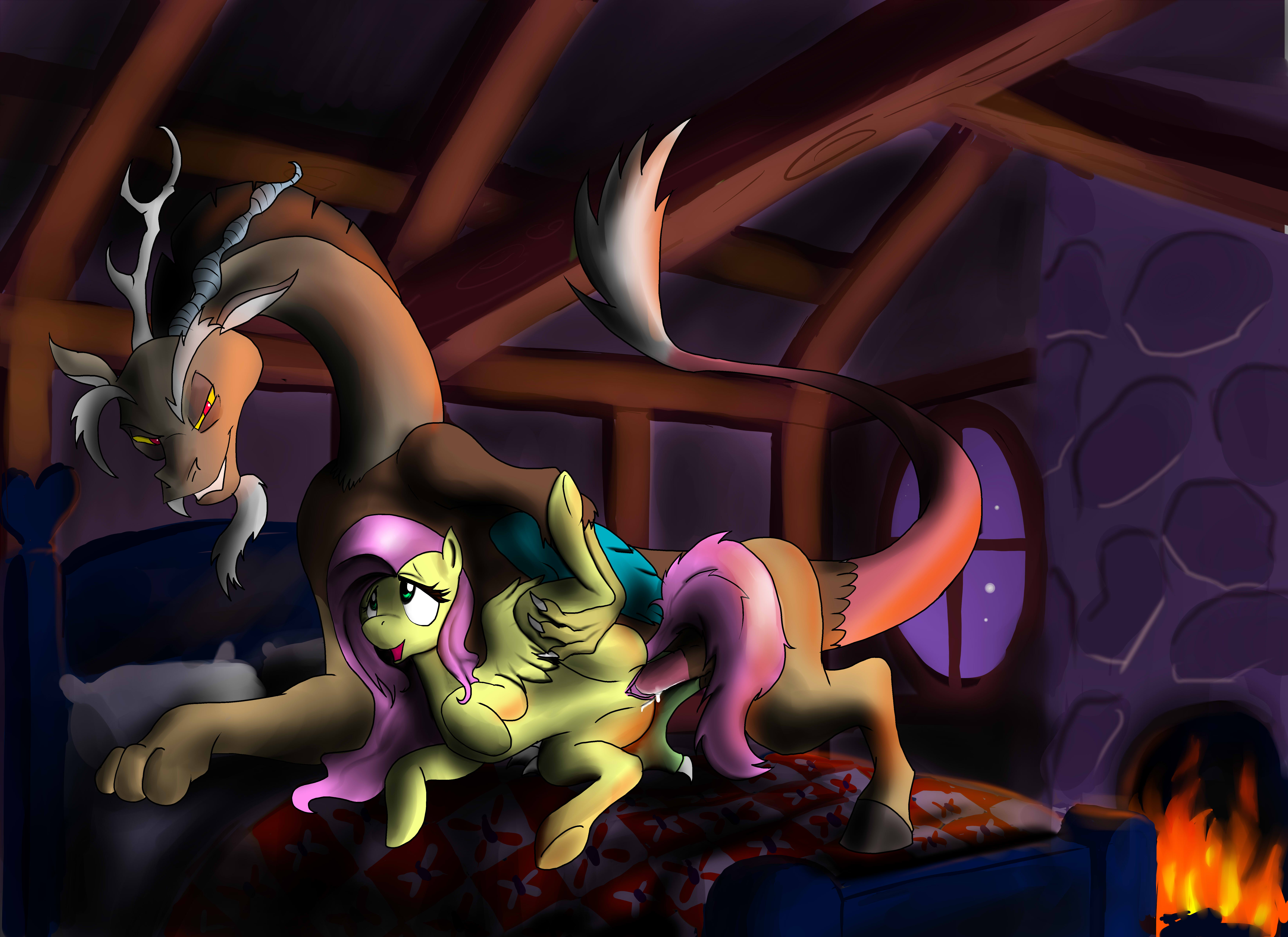 Rule34 – If it exists, there is porn of it / spaceweasel2306, discord (mlp), fluttershy (mlp) / 229634