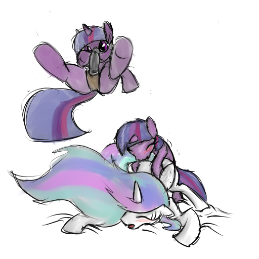 Rule34 – If it exists, there is porn of it / consideringclop, princess celestia (mlp), twilight sparkle (mlp) / 229887