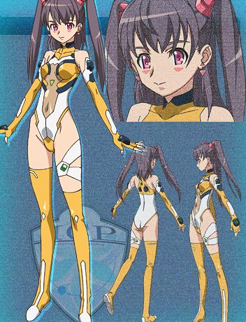 bougainvillea, sora wo kakeru shoujo, official art, source request, 1girl, ass, bodysuit, groin
