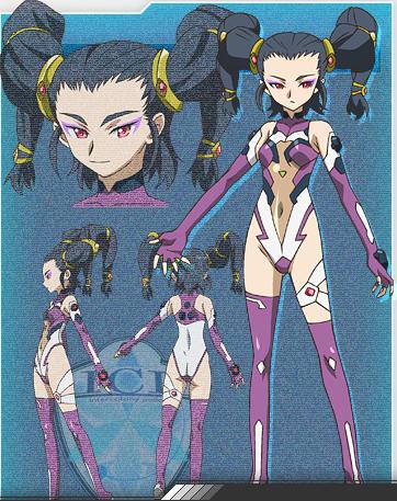 mintao, sora wo kakeru shoujo, official art, source request, 1girl, ass, bodysuit, groin