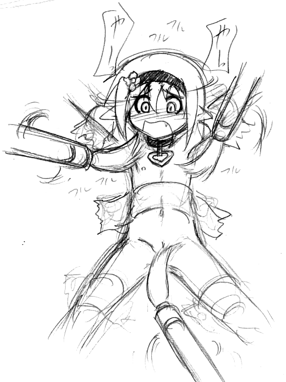 kusuguri, bdsm, cleft of venus, fairy, flat chest, loli, mini person, minigirl, nude, tickling