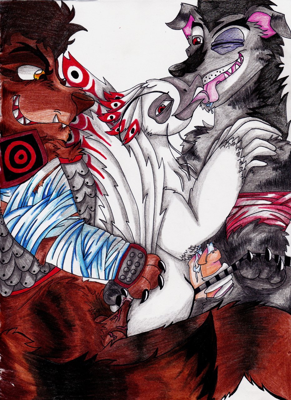 Rule34 – If it exists, there is porn of it / dontbeazombie, boss wolf, lord shen / 231016
