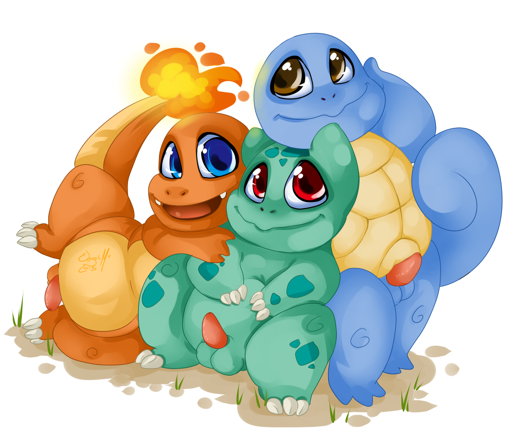Rule34 – If it exists, there is porn of it / bulbasaur, charmander, squirtle / 231305