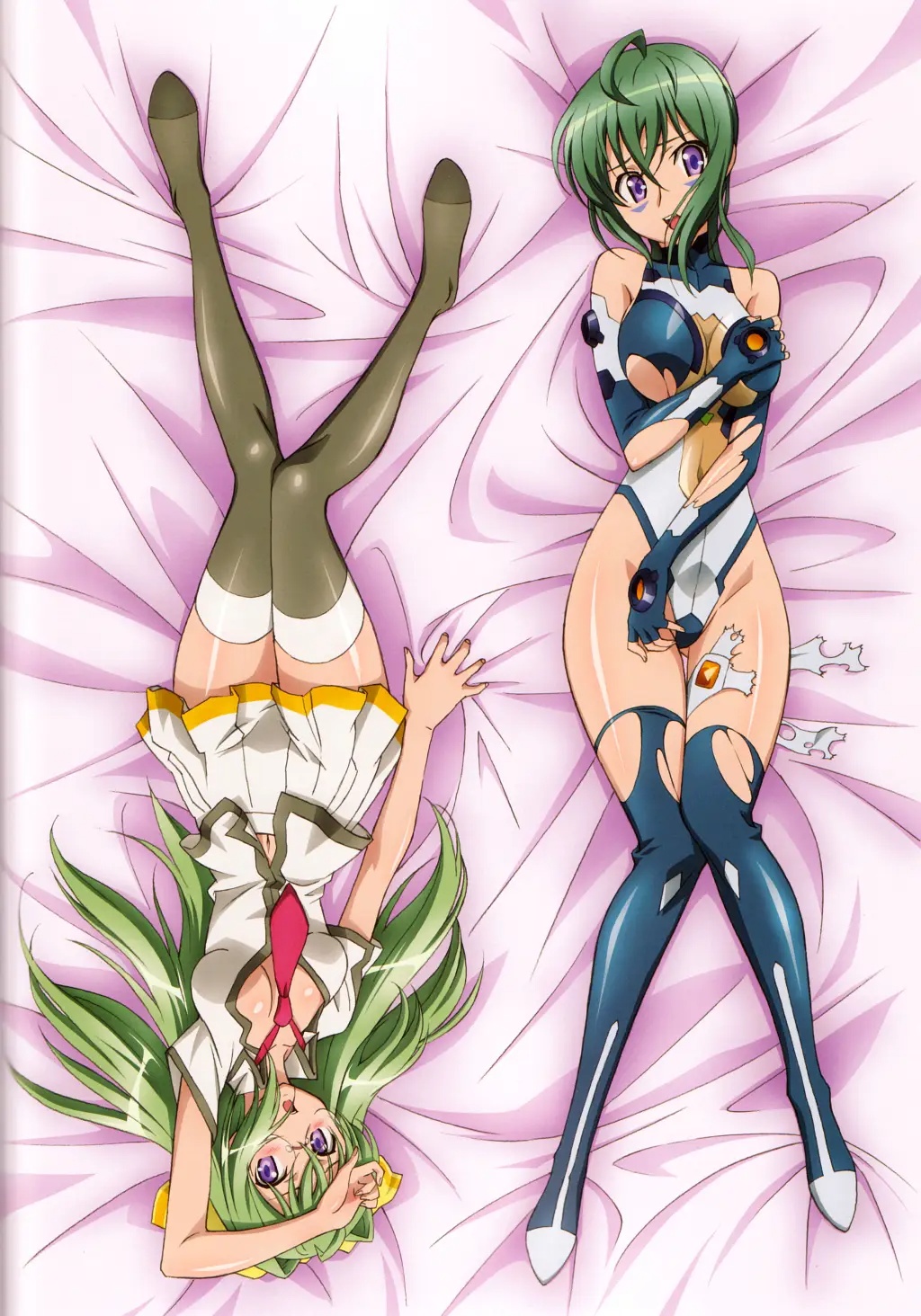 kannagi itsuki, sora wo kakeru shoujo, character request, highres, official art, source request, tagme, 2girls, multiple girls