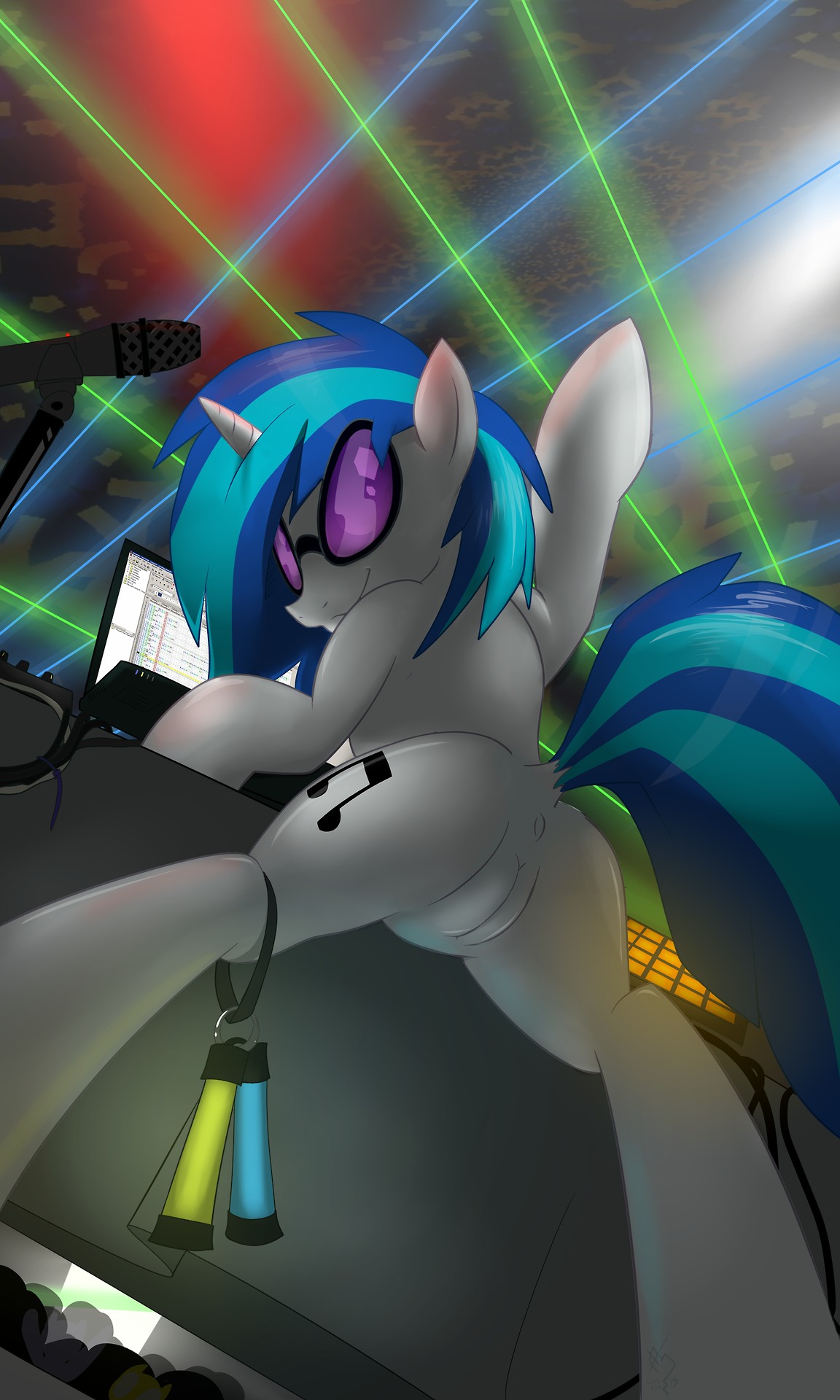 Rule34 – If it exists, there is porn of it / vinyl scratch (mlp) / 231537