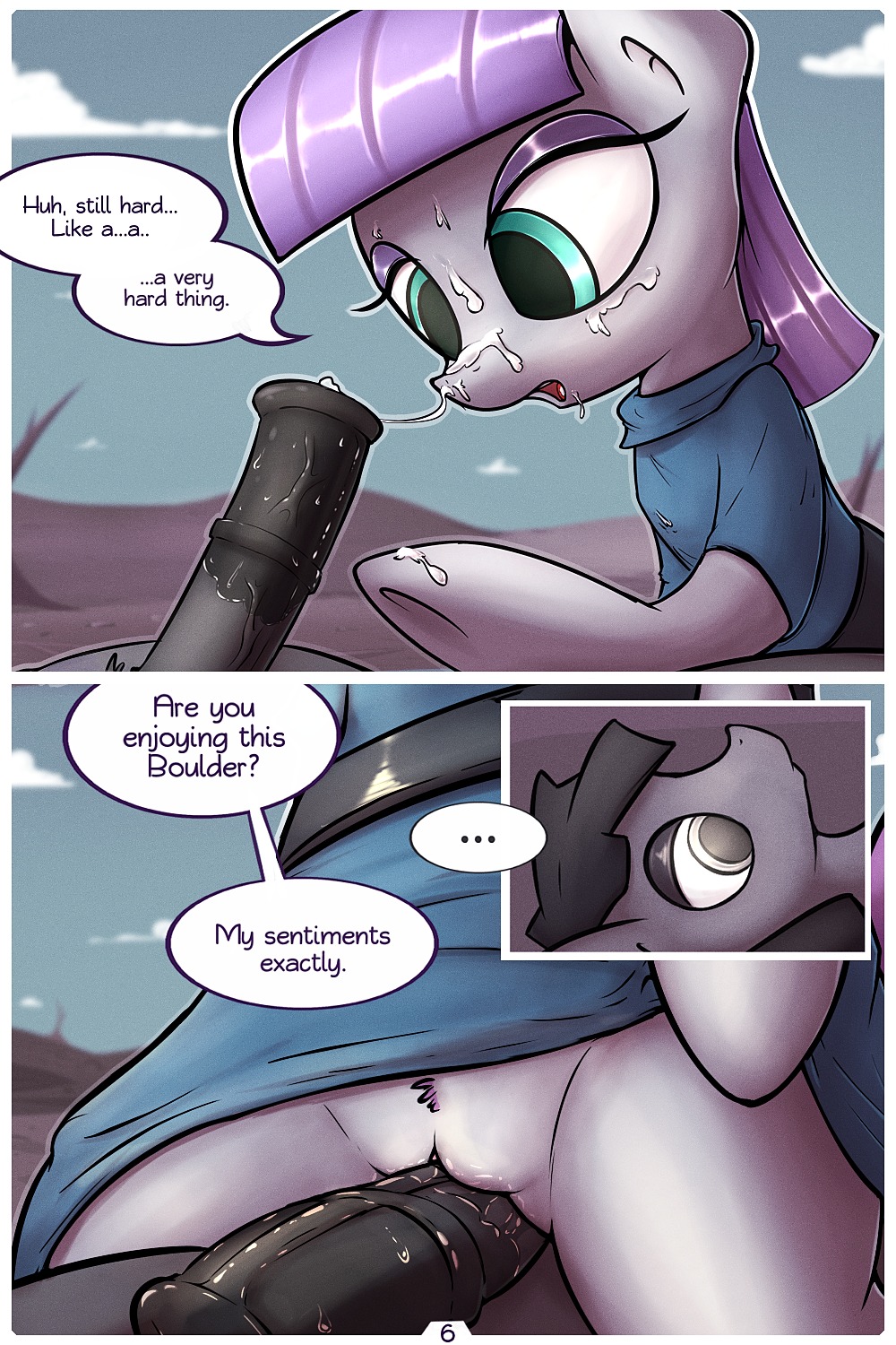 Rule34 – If it exists, there is porn of it / ponegranate, boulder (mlp), maud pie / 231998