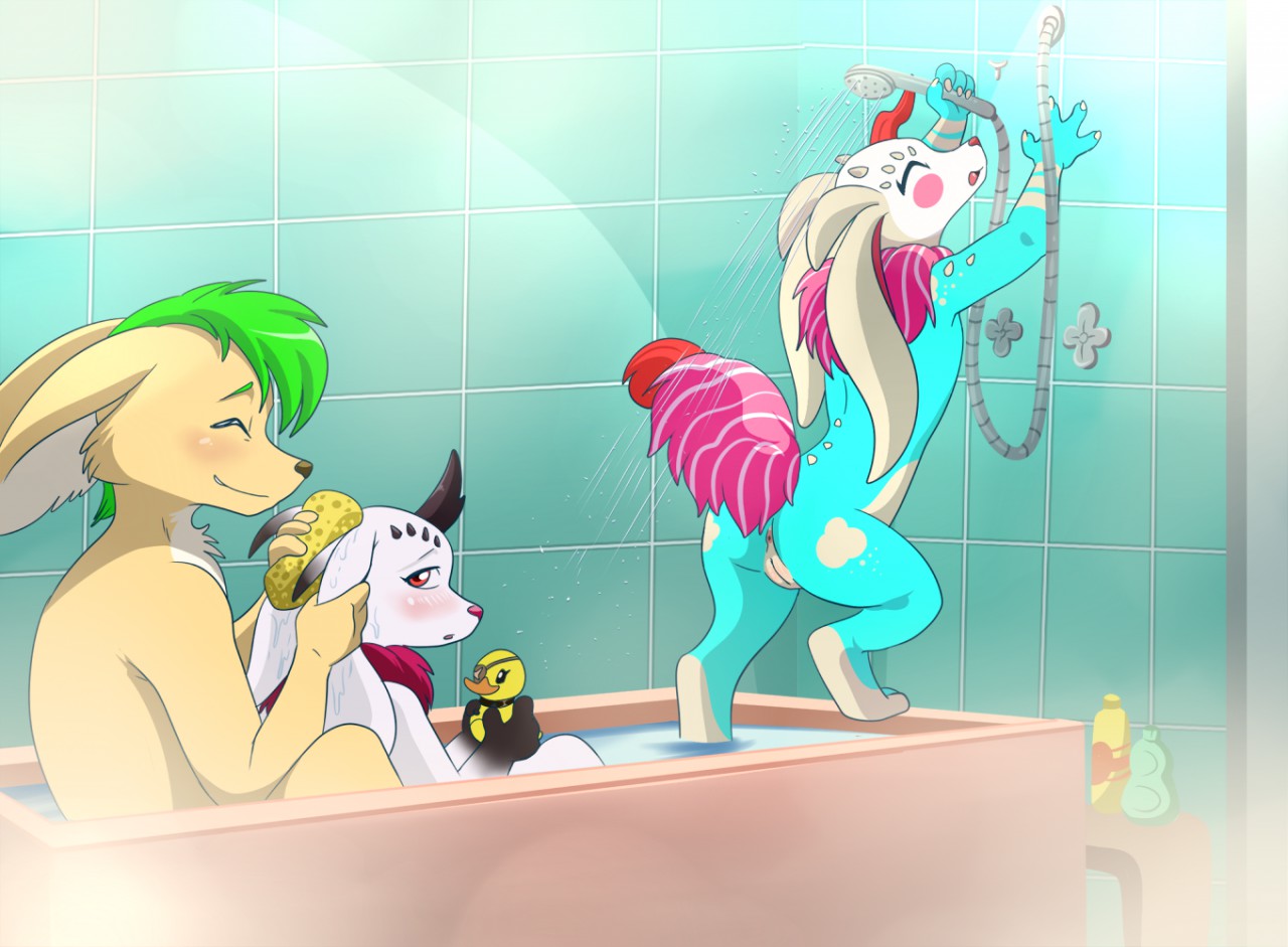 Rule34 – If it exists, there is porn of it / lonbluewolf, shampoo / 232003