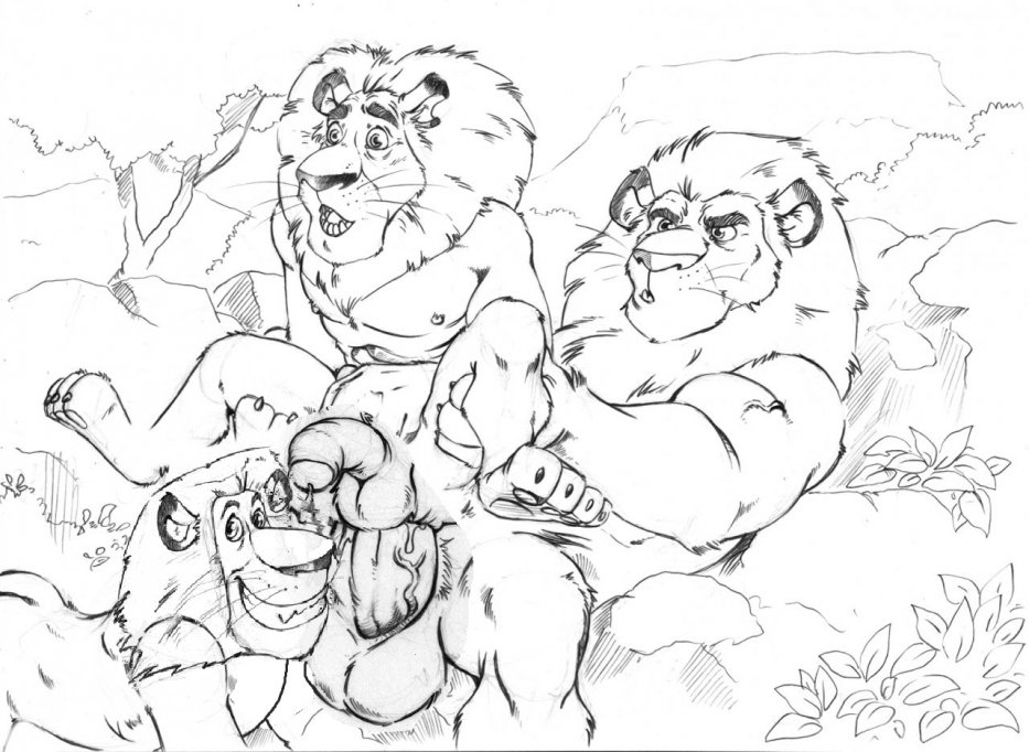Rule34 – If it exists, there is porn of it / furryrevolution, alex (madagascar), zuba / 232044