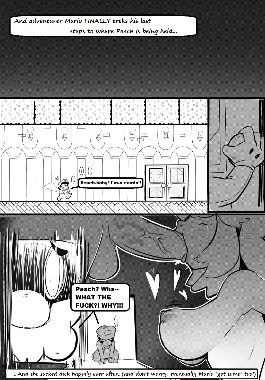 Rule34 – If it exists, there is porn of it / sho-n-d, goomba, koopa, princess peach / 232086