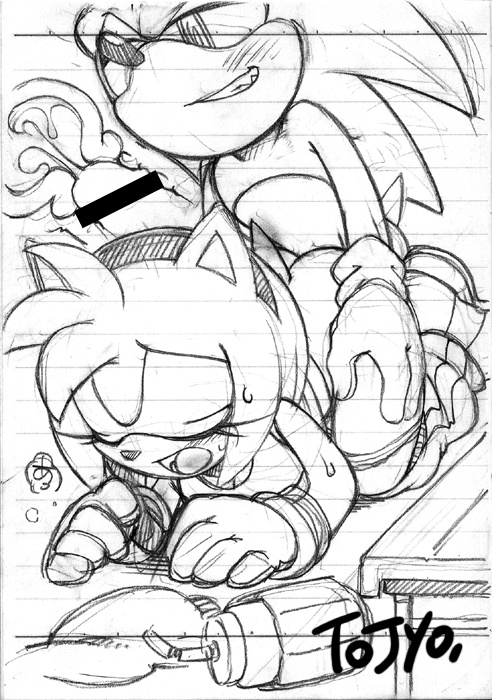 Rule34 – If it exists, there is porn of it / tojyo, amy rose, sonic the hedgehog / 232192