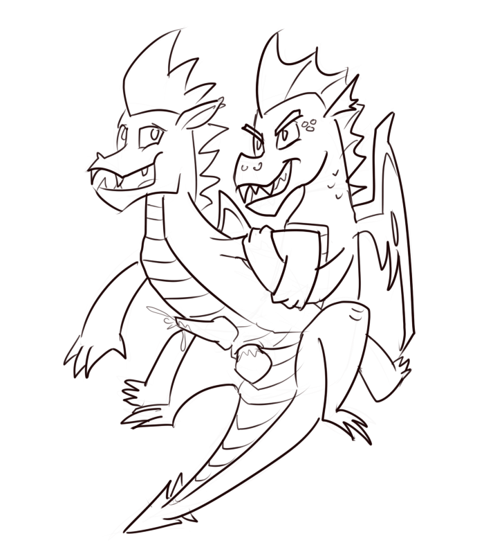 Rule34 – If it exists, there is porn of it / unknown artist, fizzle (mlp), garble (mlp) / 232204