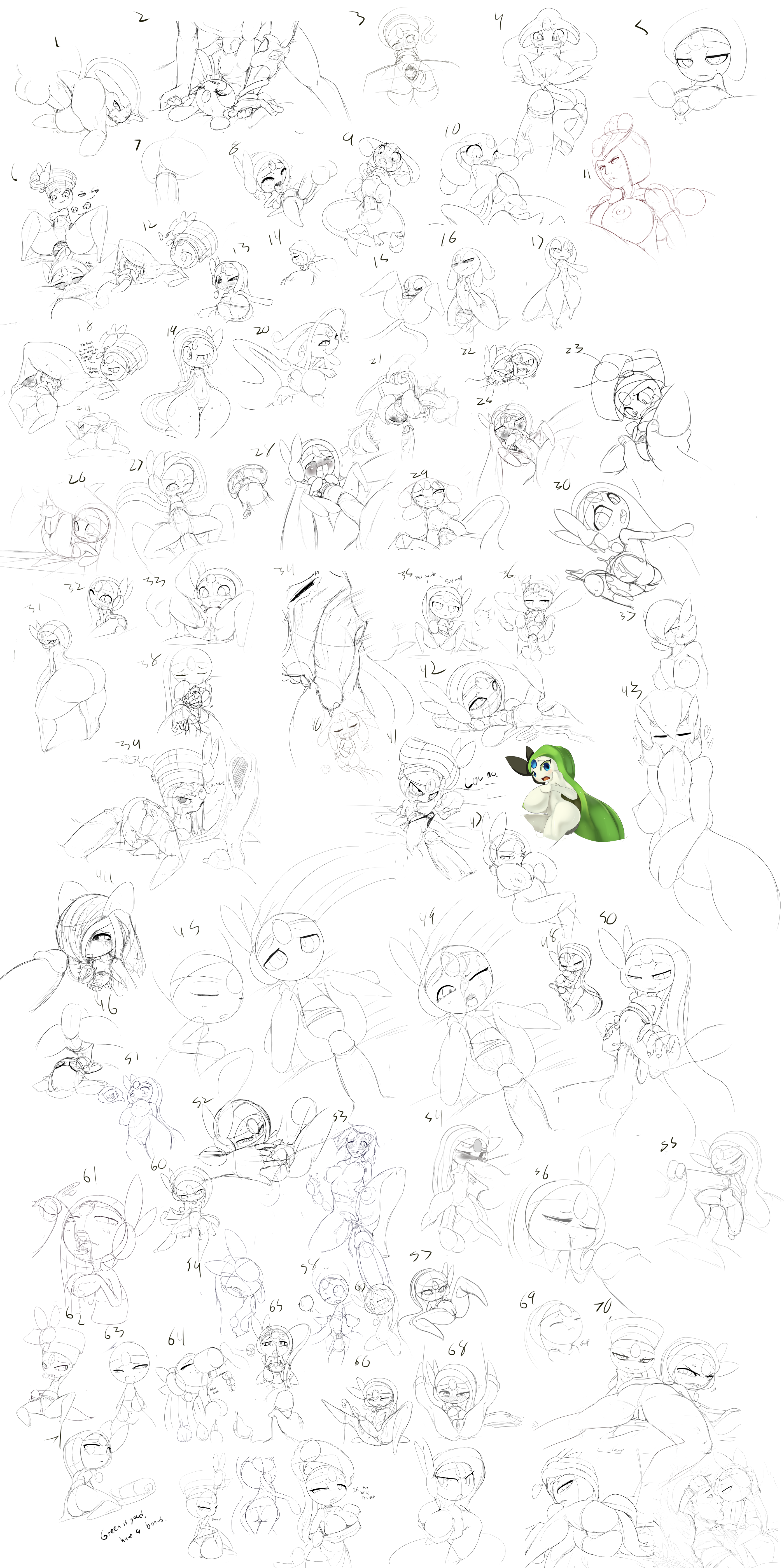 Rule34 – If it exists, there is porn of it / theboogie, kirlia, meloetta / 232381