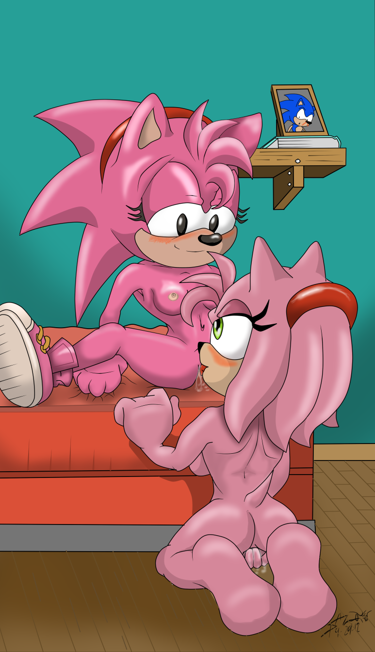 Rule34 – If it exists, there is porn of it / soultornado, spazman, amy rose / 232390