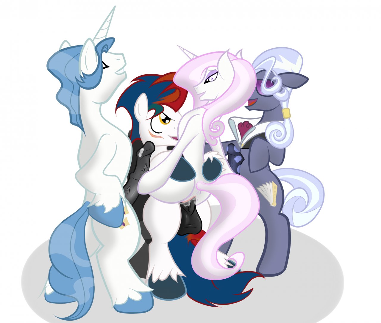 Rule34 – If it exists, there is porn of it / taharon, fancypants (mlp), fleur de lis (mlp), hoity toity (mlp) / 232430