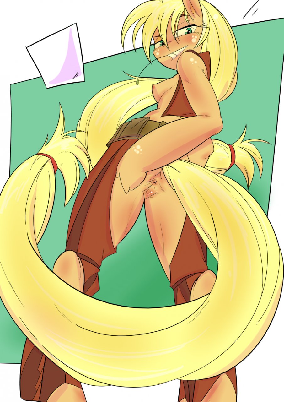 Rule34 – If it exists, there is porn of it / zeiro, applejack (mlp) / 232446