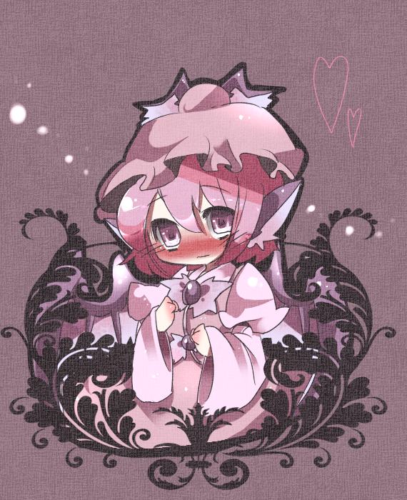 piyyoota, mystia lorelei, touhou, bad id, bad pixiv id, 1girl, animal ears, blush, female focus, purple hair, solo, upper body, wings