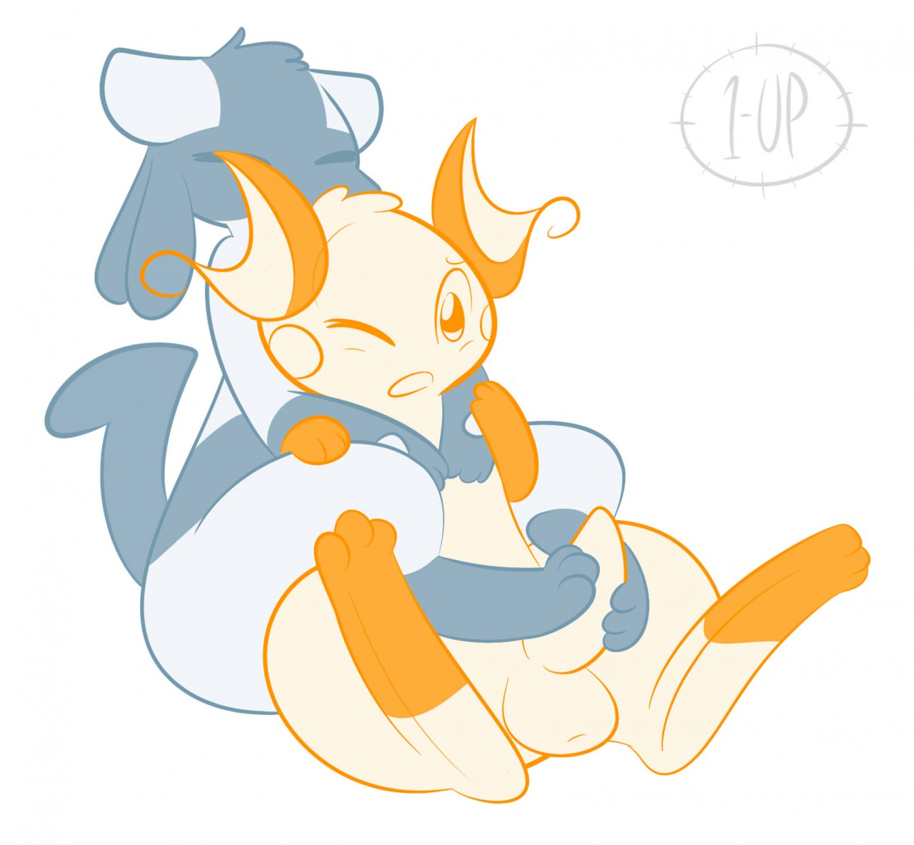 Rule34 – If it exists, there is porn of it / 1-upclock, lucario, raichu / 232846