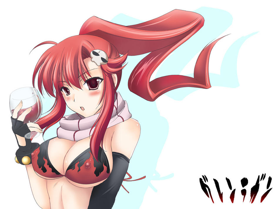 yoko littner, gainax, tengen toppa gurren lagann, artist request, tagme, 00s, 1girl, female focus, solo